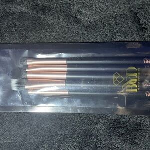BOD Makeup Brush Set in Black and Rose Gold